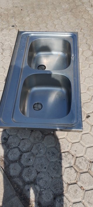 Fregadero doble acero inoxidable