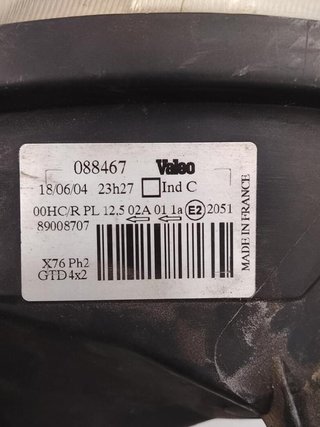 Faro izquierdo renault 2206 8200417446 kangoo