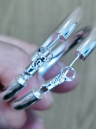 Aros Grandes de 5/6cm - Plata 925
