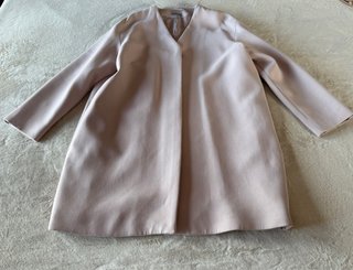 Cappotto COS rosa con collo staccabile
