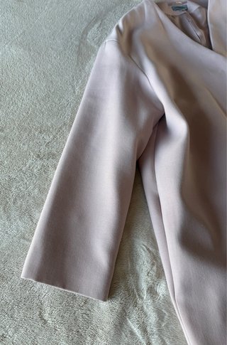 Cappotto COS rosa con collo staccabile