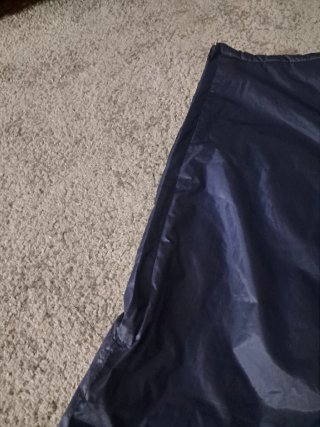 Pantalón impermeable acolchado azul