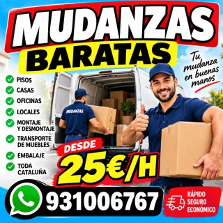 Mudanzas Servicio de mudanzas y portes