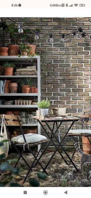 Conjunto de terraza Ikea