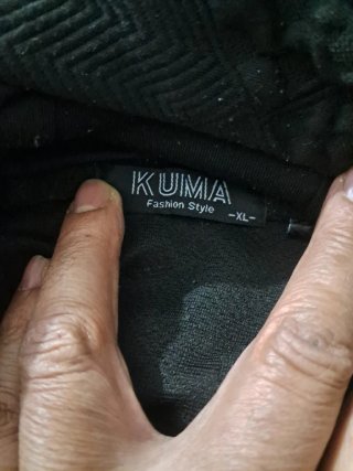 Sudadera Kuma XL Negra