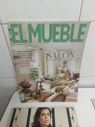 Revistas Elle, el mueble y clara