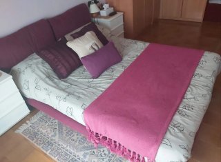 Somier y cabezal 135x190