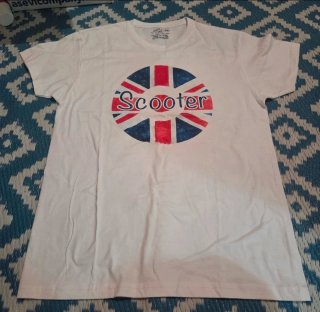 Camiseta Louis Park Scooter Union Jack Talla xS