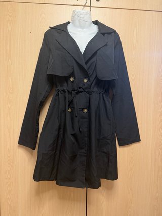 Chaqueta cortavientos negra talla L