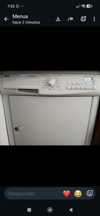 Secadora Zanussi Autosense Grande