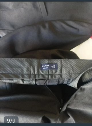 Traje negro hombre