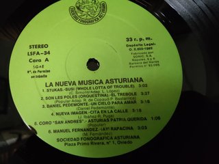 La Nueva Música Asturiana LP 1982