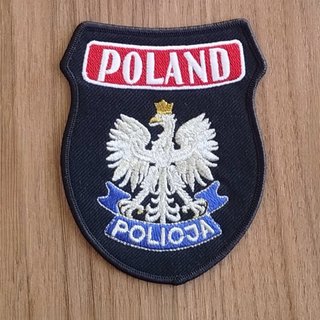 Parche Policía Polonia POLICJA