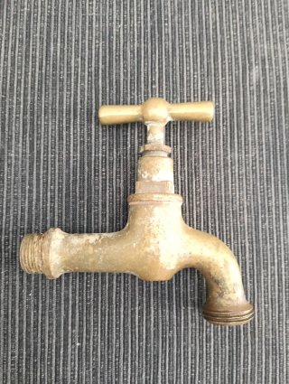 Rubinetto antico ottone 3/4
