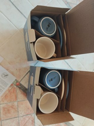 Set 4 Tazzine Caffè Espresso Bialetti