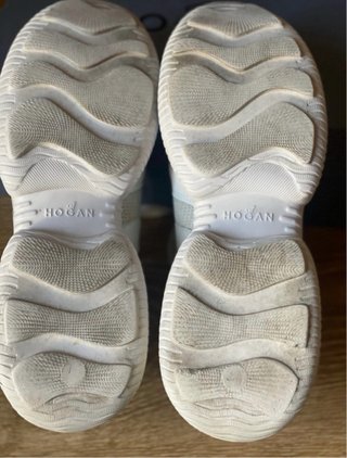 Hogan Interaction Sneakers Pelle e Tessuto Beige/B