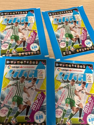 Sobres Cromos LaLiga Santander