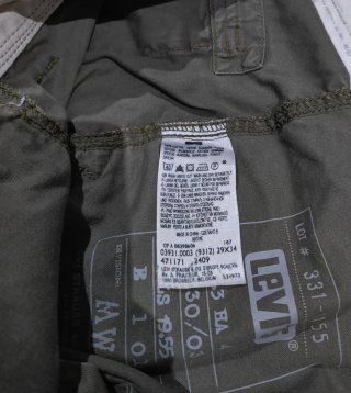 Pantalón Cargo Levi's Verde Talla M/L