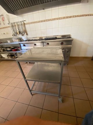 Estantería Cocina Inox con Ruedas para cocina