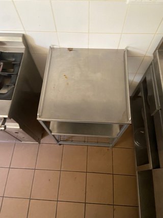 Estantería Cocina Inox con Ruedas para cocina