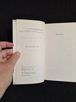El señor de los anillos (edición méxicana Hermes)