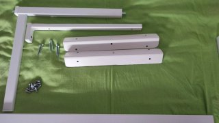 Mesa abatible pared IKEA NORBERG blanca
