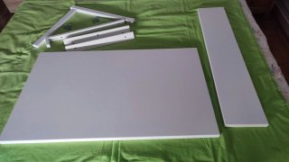 Mesa abatible pared IKEA NORBERG blanca