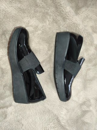Zapatos charol negros Nature T39