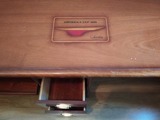 Escritorio madera cerezo