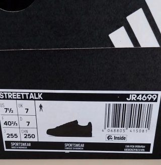 Adidas Streetalk Scarpe da Ginnastica Nere Taglia