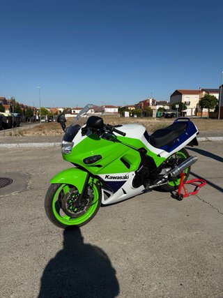 Kawasaki ZZ-R 600 Verde/Blanco