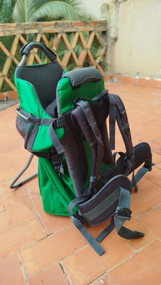 Mochila Portabebés Trekking Verde
