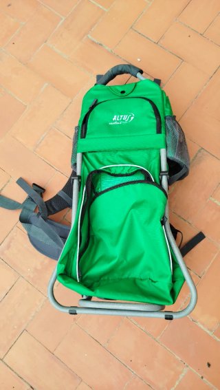 Mochila Portabebés Trekking Verde