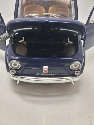 Fiat 500 L Bburago scala 1:16.Vintage.