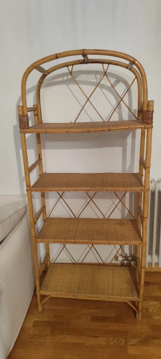Estantería de caña 4 baldas