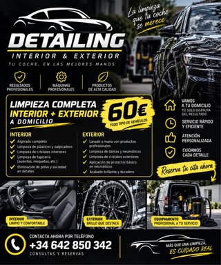 Detailing de vehículos