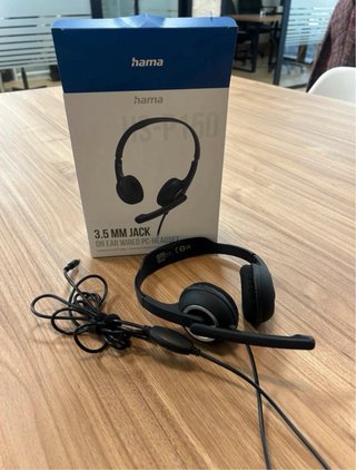Auriculares Hama con Micrófono 3.5mm Jack