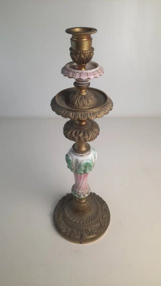 Pie de lámpara de mesa vintage