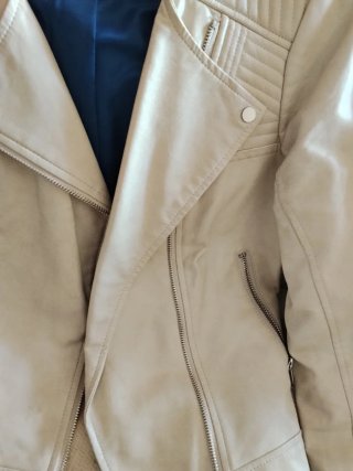 Chaqueta Formula Joven Beige Talla M