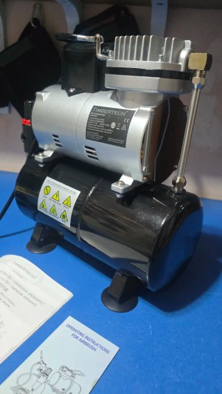 Compresor de aerógrafo Timbertech