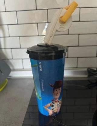 Vaso Cine Toy Story 5 con Figura Smarty Pants