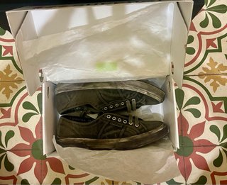 Zapatillas Superga Cotton Dyed grises Talla 44