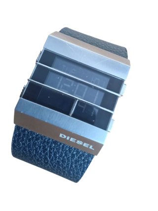 Reloj Diesel Digital Hombre Negro/Plata