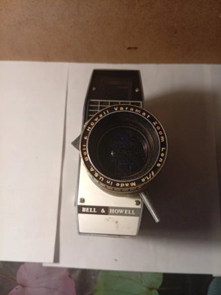 Cámara Bell & Howell Varamat Zoom Años 50