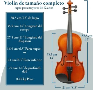 Violín Forenza Uno Serie 4/4 con accesorios