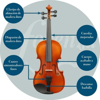 Violín Forenza Uno Serie 4/4 con accesorios