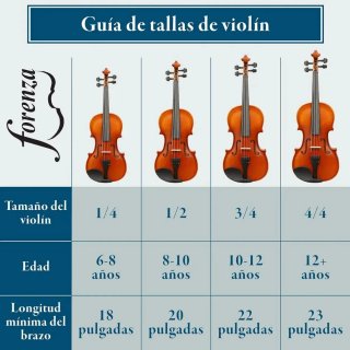 Violín Forenza Uno Serie 4/4 con accesorios