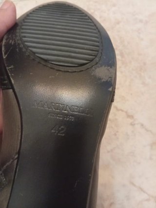 Botines de piel Martinelli negros y grises