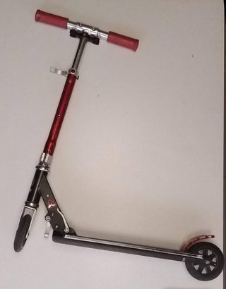 Patinete Oxelo Plegable Rojo