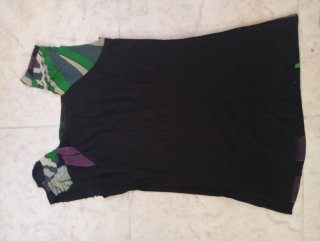 Camiseta Desigual Estampado Plumas Multicolor